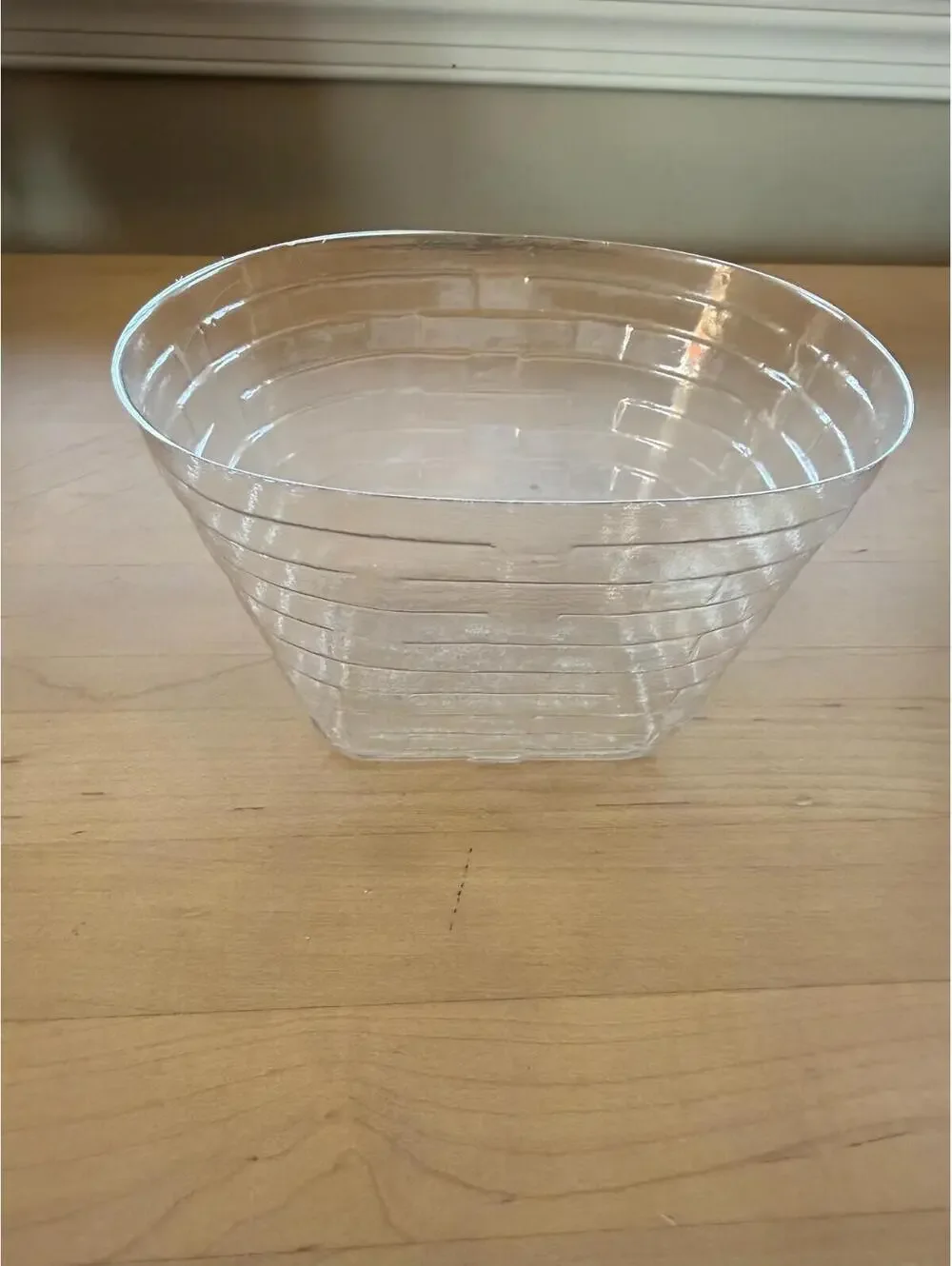 Longaberger Basket Clear Plastic Protector CC Renewal Basket #40738